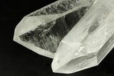 Glass-Clear Quartz Crystal Cluster - Brazil #292109-1